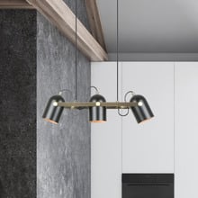 Suren Industrial 3 Light Pendant